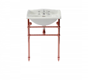 Gentry Home Таз большой белый Victorian Медь GH101214