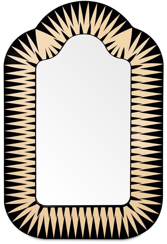 Scarlet Splendour Прямоугольное зеркало в настенной раме Vanilla noir sun-id-1473954 - Вид №1