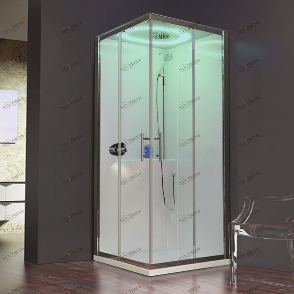 Novellini. Душевая кабина 90x90 A90 STANDARD с низким душевым поддоном, без крыши EON EONA90M1UA