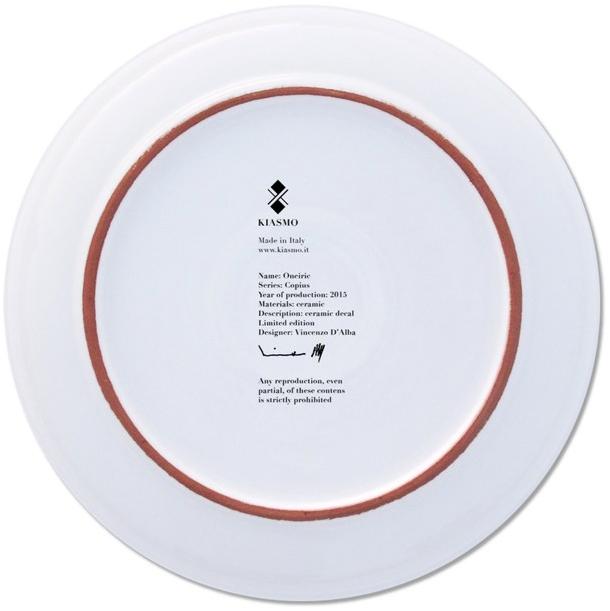 Kiasmo Керамическая тарелка Copius 2015kddcopo - Вид №2