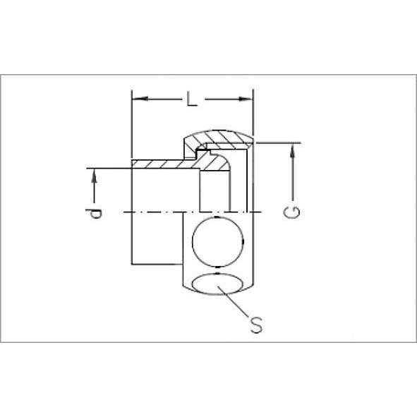143601834 SANHA 4360G разъемное соединение, ВП, бронза, самоуплотн. 18x3/4 мм  - Вид №1