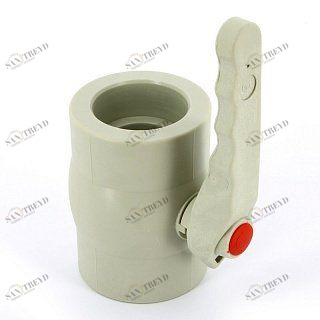 Кран 63 полипропилен шаровой ручка FV-PLAST 301063