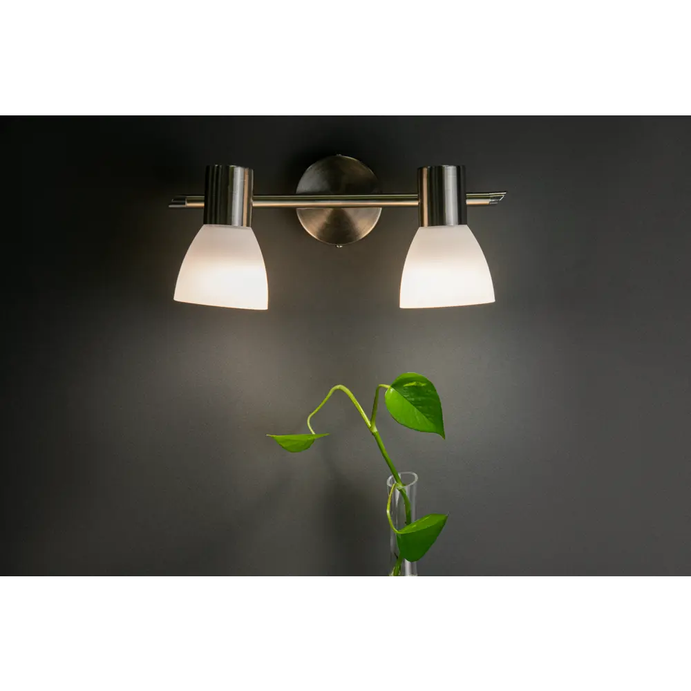 INSPIRE City — поворотный спот с двумя плафонами в стиле никель 82389952 STLM-0026207 - Вид №5