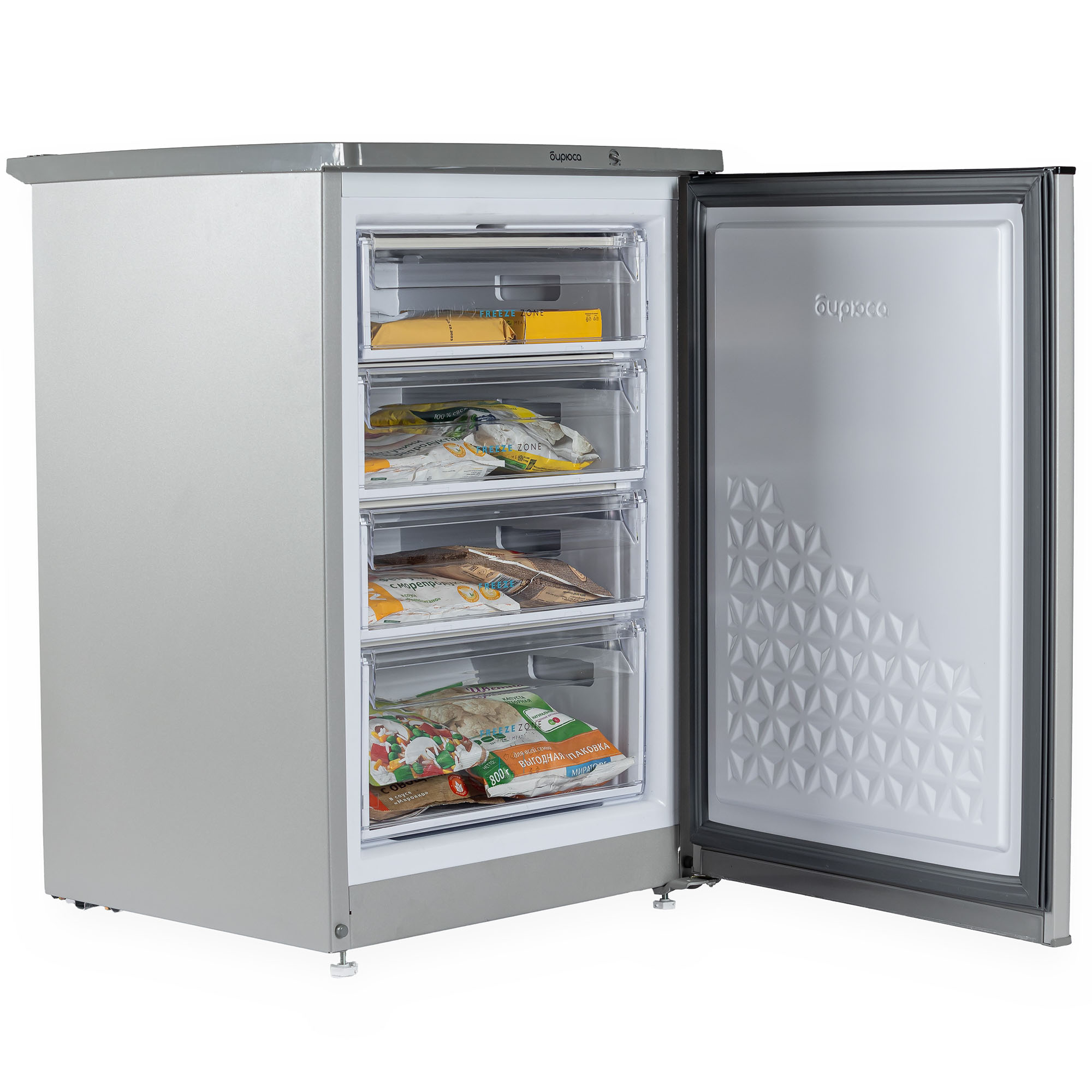 9248620 Морозильный шкаф  Бирюса M514 серебристый STDN-0121259 - Вид №5