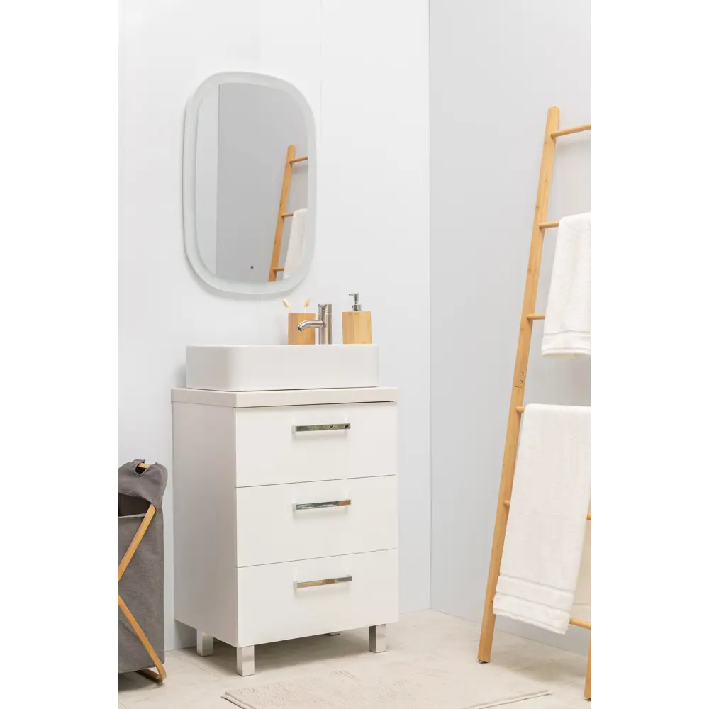 РСП Стеновая панель Белый глянец — современное решение для интерьера 18720655 STLM-0012186 - Вид №2