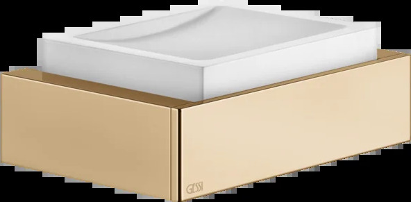 Держатель для мыла 20801 735 Gessi Inverso ТЕПЛАЯ БРОНЗА PVD