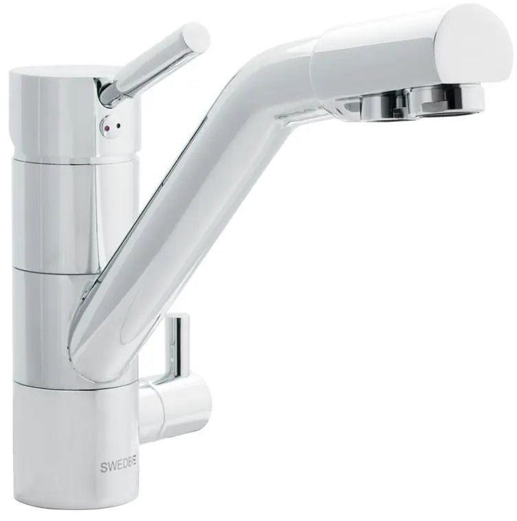 90204988 Смеситель для кухни 17 см Swedbe 8442 Selene Plus цвет хром STLM-0868980