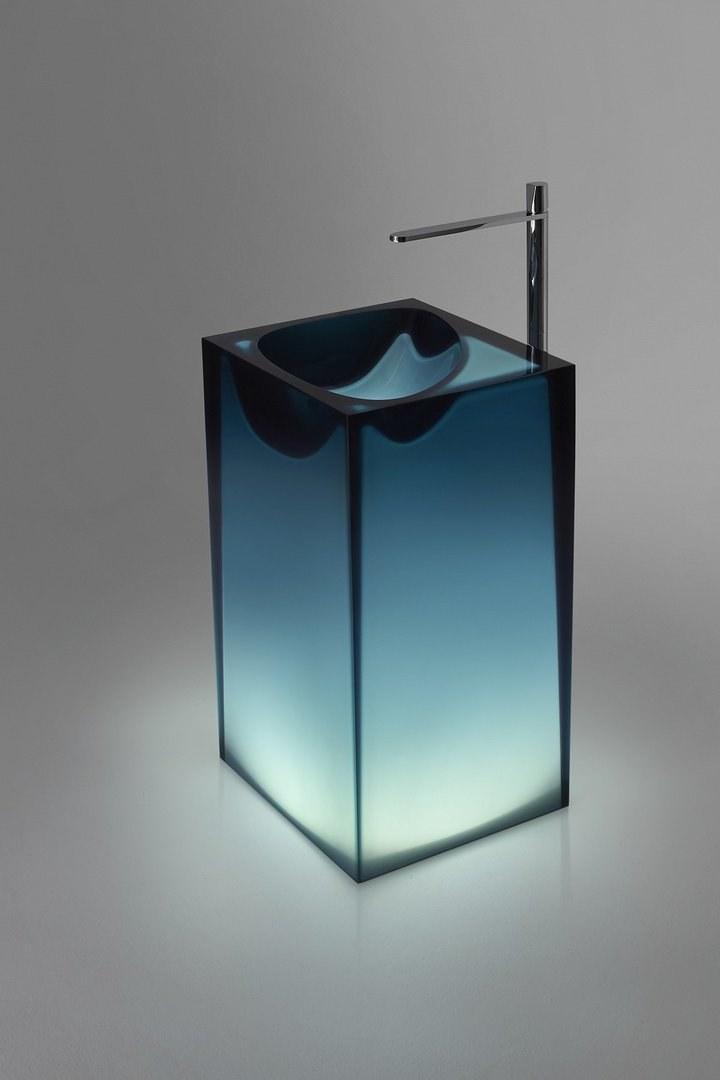 Antonio Lupi Design Lavabo отдельно стоящая из cristalmood® Antoniolupi sun-id-1395997 - Вид №10