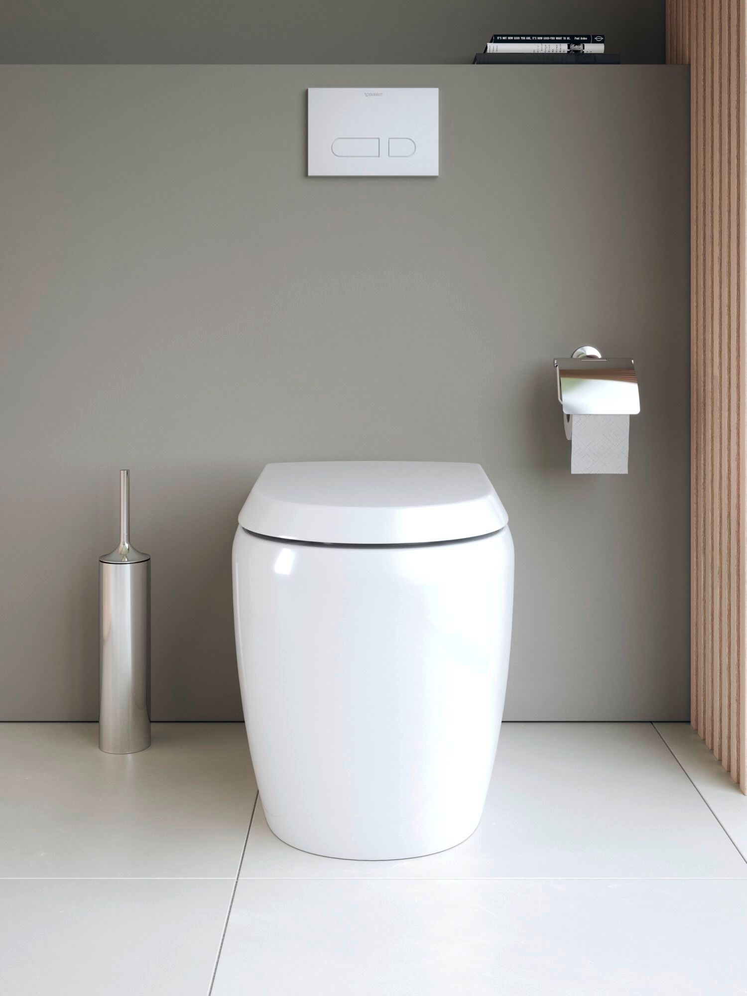 Керамический туалет без пола Duravit Qatego ARCH-00099309 - Вид №3