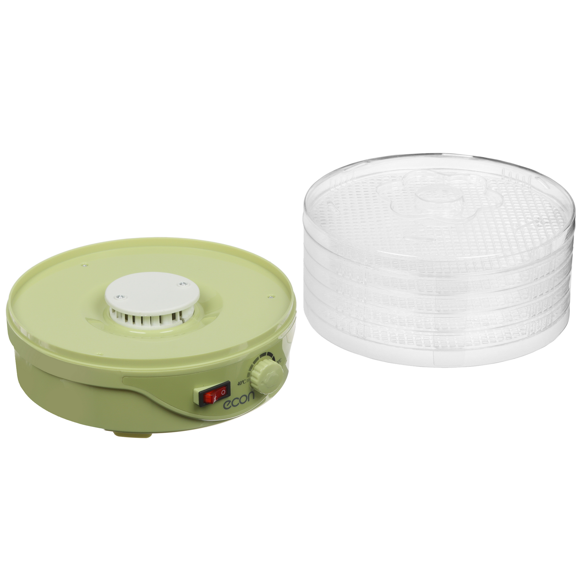 5353560 Сушилка для овощей и фруктов ECON ECO-3012FD зеленый STDN-0021868 - Вид №4