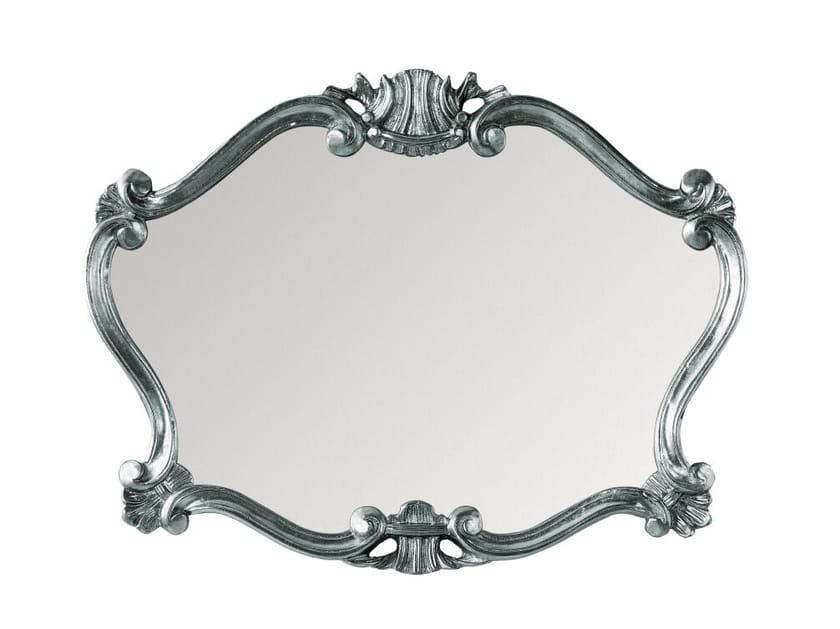 Настенное зеркало с металлической рамкой Gaia Mobili Complements ARCH-00011550