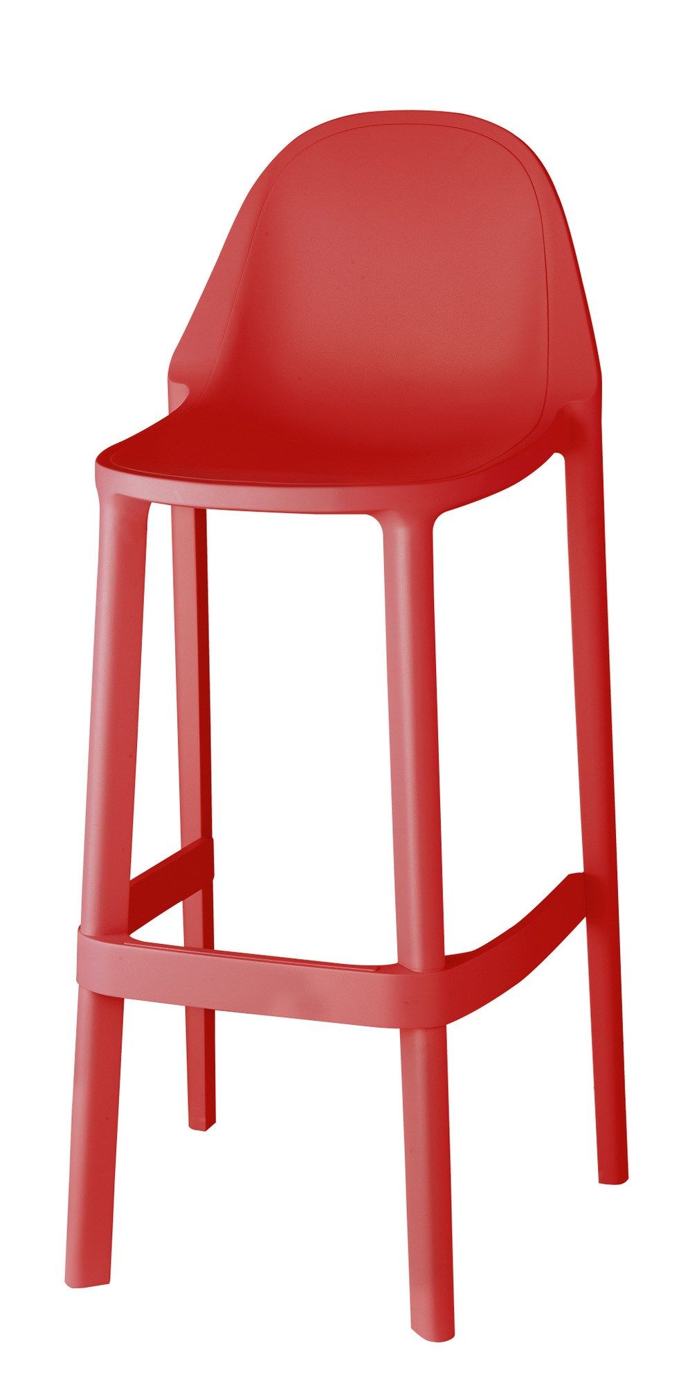 Высокий садовый стул из инженерного пластика S-CAB ARCH-00000723 - Вид №7