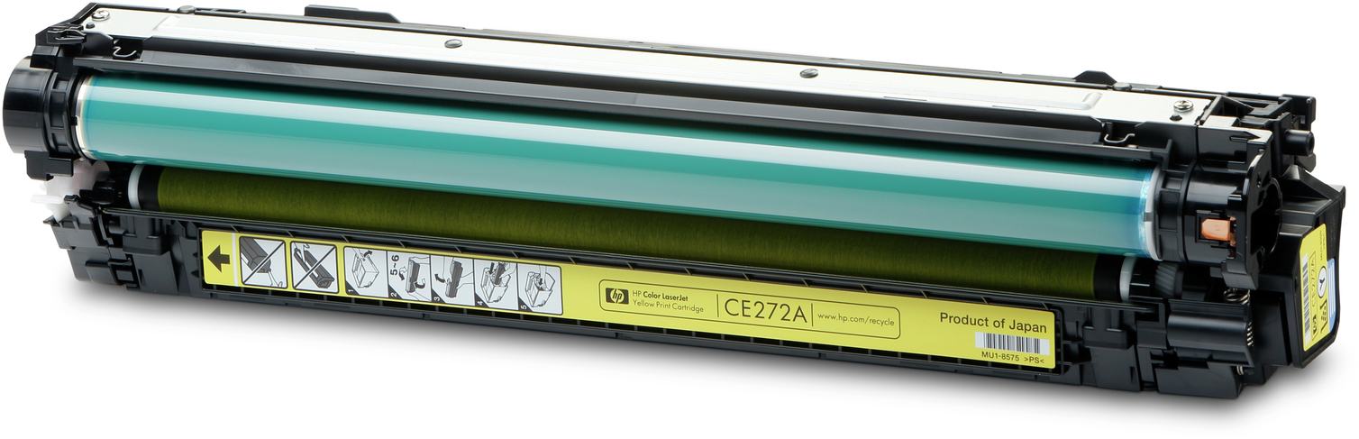 CE272A color laserjet yellow print cartridge HP Santreyd  - Вид №1