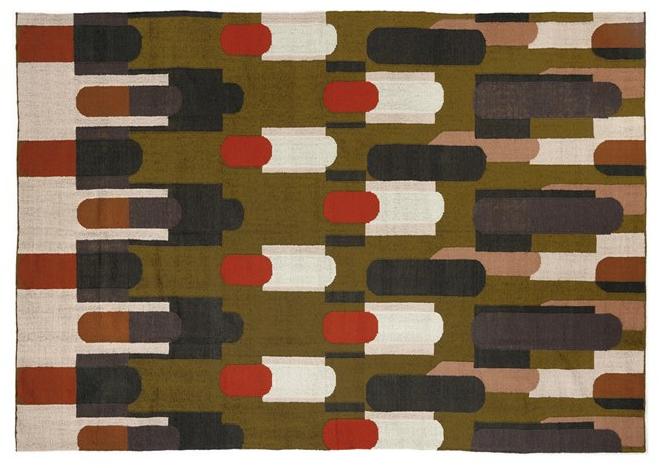 Élitis Ковер из шерсти с рисунком sun-id-1444990 - Вид №2