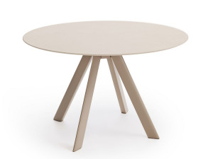 Круглый садовый стол