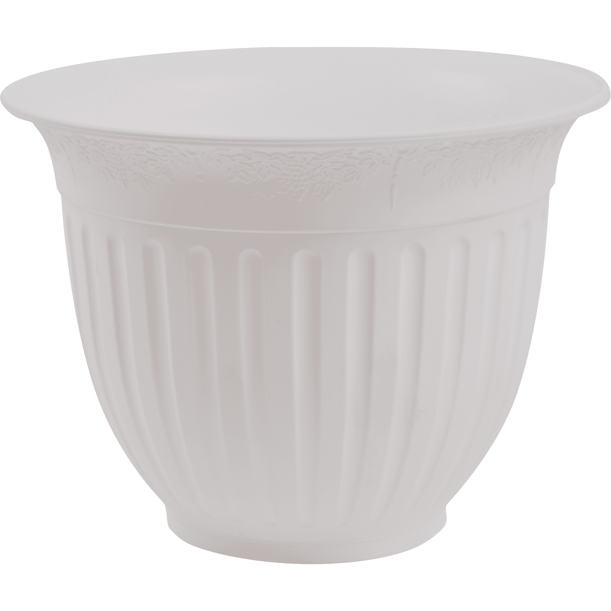 18009038 Горшок цветочный ø17 h13.5 см v1 л пластик белый Виноград Santreyd  - Вид №3