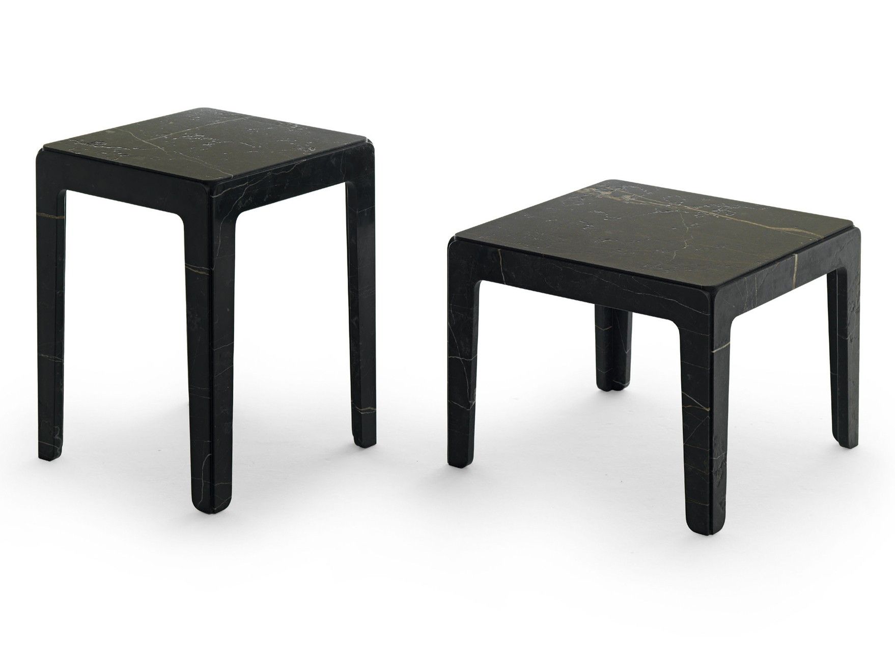 Квадратный мраморный журнальный столик EPÒNIMO Rock ARCH-00059062