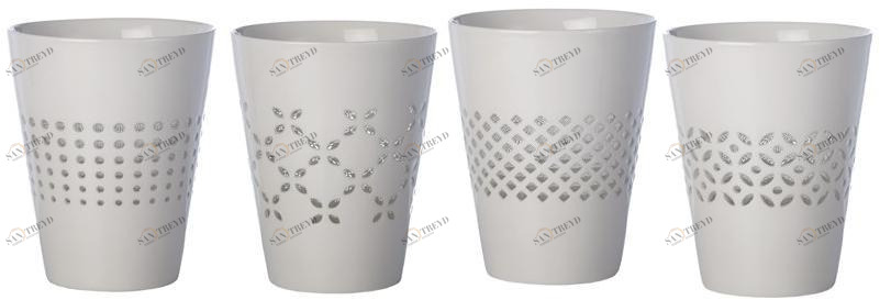 Pols Potten Кружка фарфоровая Pierced 230-400-471 