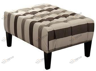 SOFTHOUSE Пуф Chesterfield, обитый тканью Vittoria sun-id-1366437