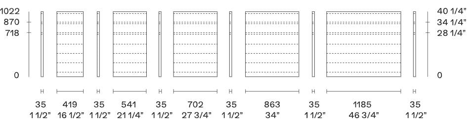 Деревянный комод Poliform Senzafine ARCH-00014463 - Вид №2