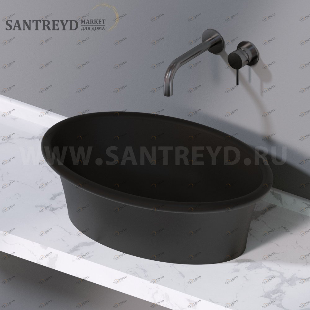 L491105 Накладная раковина на столешницу  овальная A. e T. Italia PRINCESS AeT ITALIA