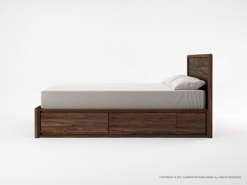 440_862 Двуспальная кровать (размер матраса 160х200) Karpenter Circa17 - Вид №2