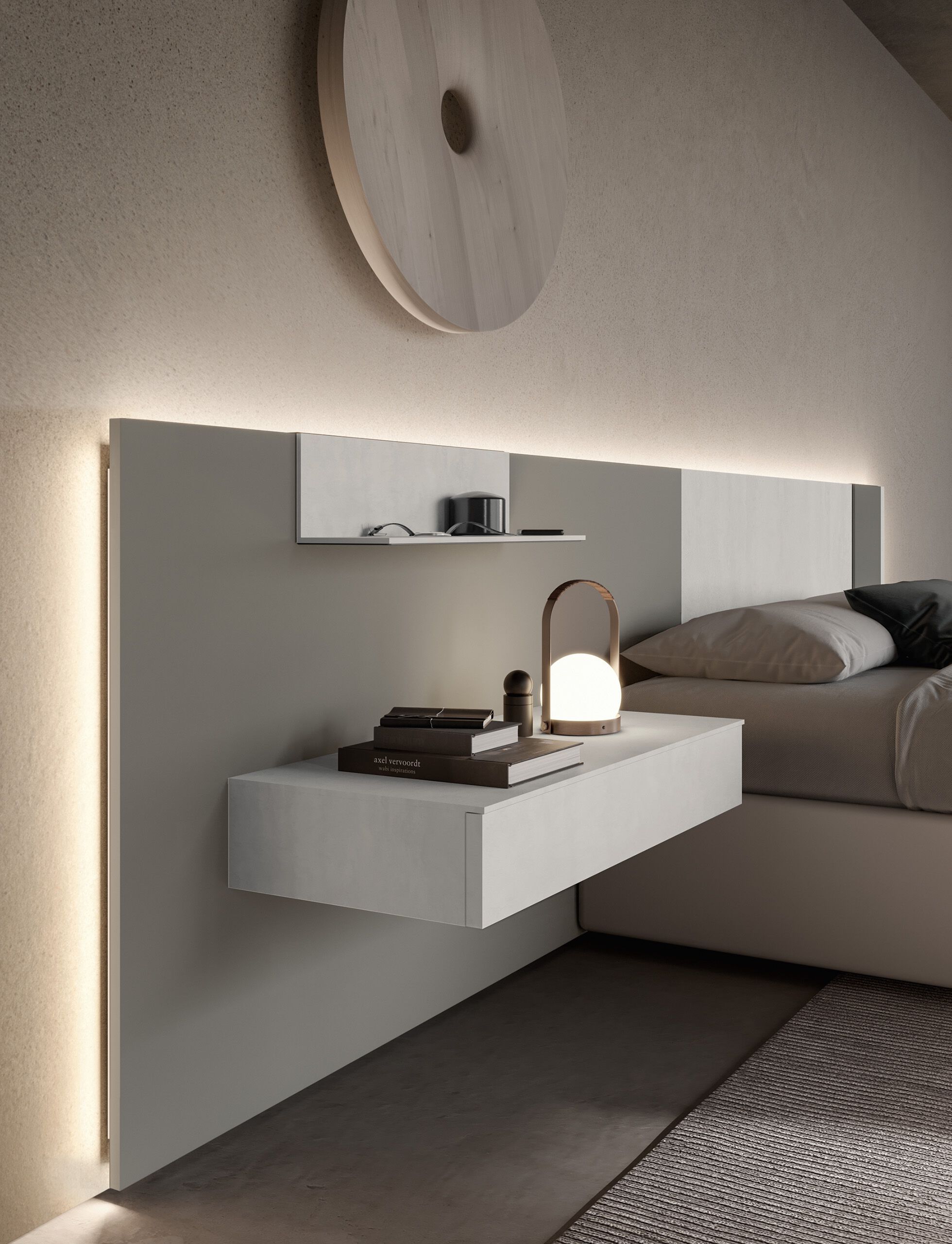 Подвесная тумбочка из меламиновой ткани с ящиками Adok Fly ARCH-00060712 - Вид №6