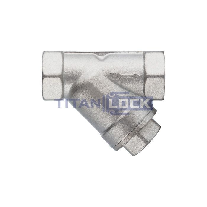 Фильтр муфтовый сетчатый нержавеющий AISI304, ВР/ВР 1/4", TL1/4ASF TITAN LOCK  - Вид №2