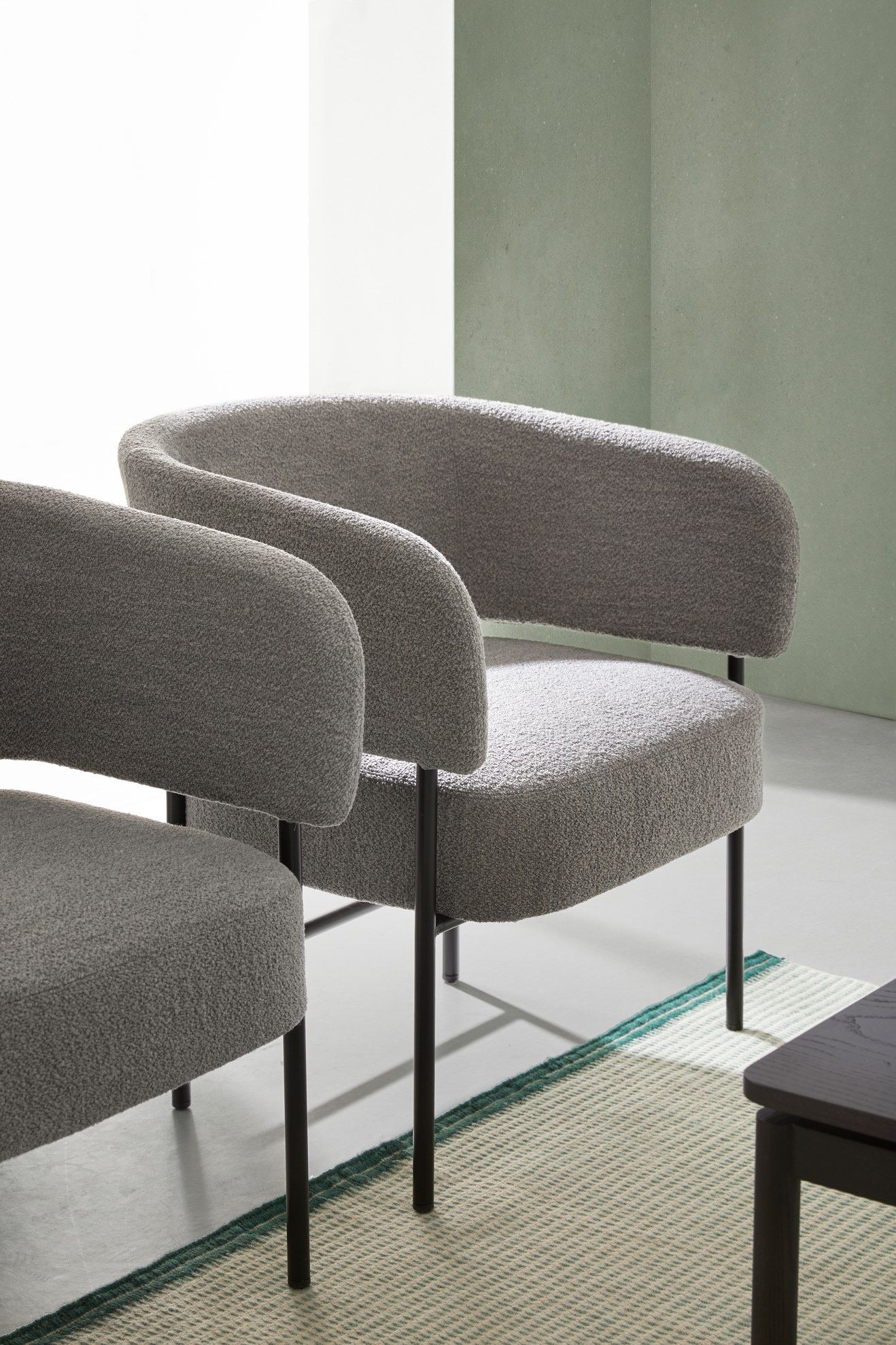 Тканевое кресло с подлокотниками Blasco&Vila RC Metal ARCH-00117948 - Вид №7