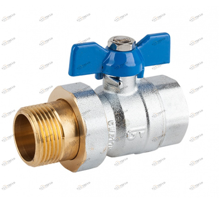 GENEBRE 3046 04 Ball valve with 2 pieces connector 
