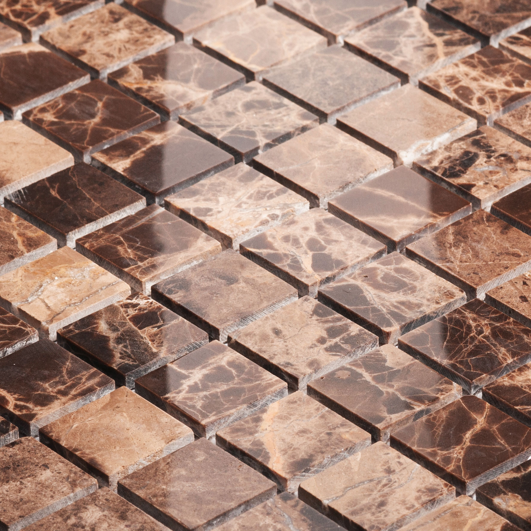 Мраморная мозаика DARK EMPERADOR – элегантность в каждом квадрате STP-ST106 INCOLOR Classic - Вид №2