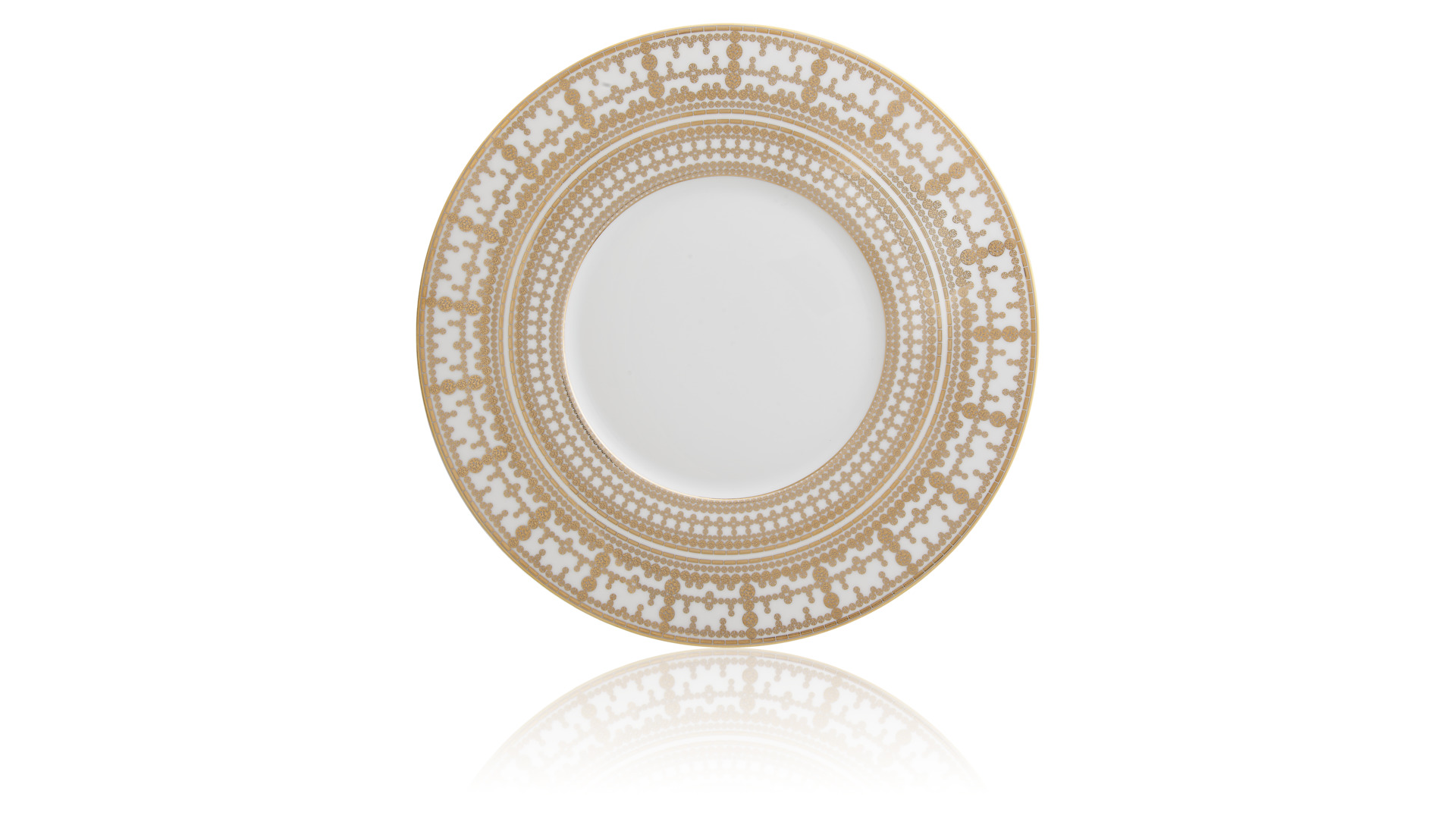 10615817 Haviland Сервиз столовый 6/34 "Тиара" (белый, золотой декор) Фарфор  - Вид №5