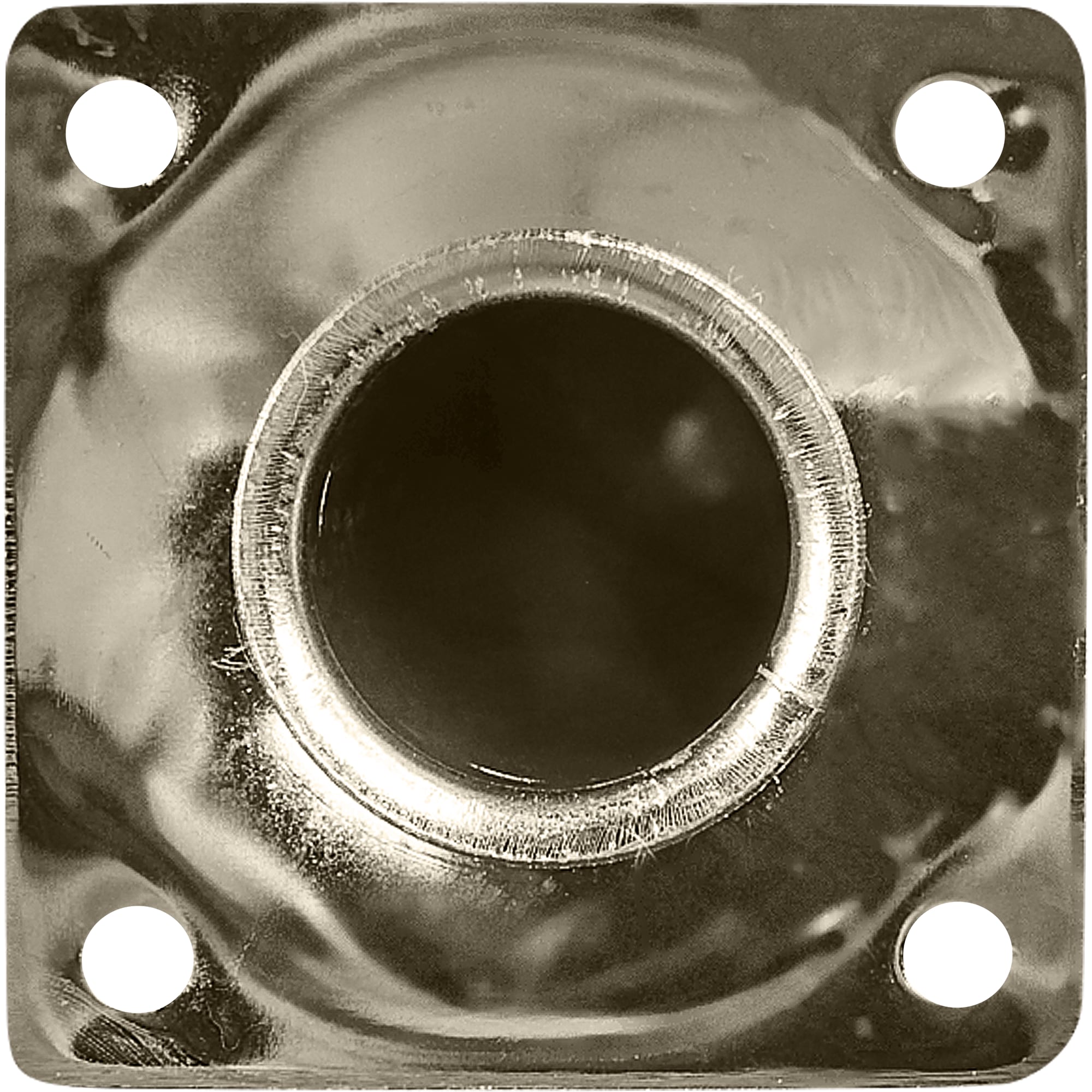 82732820 Ножка круглая 700х30 мм, сталь, цвет никель Santreyd  - Вид №3