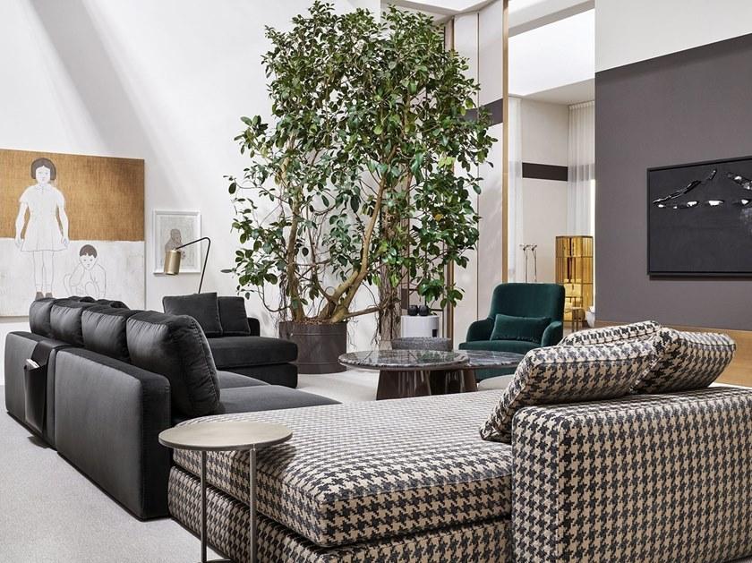 Meridiani Секционный диван со съемным чехлом из ткани Harold sun-id-1399953 - Вид №1