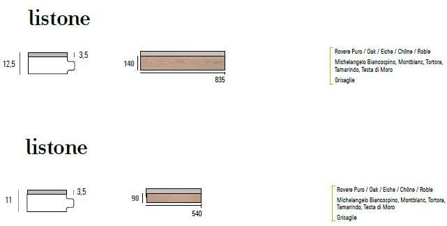 Listone Giordano Дубовый паркет Rovere puro sun-id-1418280 - Вид №10