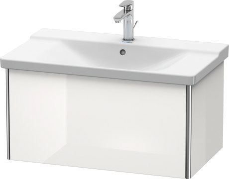 XS408100707 XSquare Тумбочка подвесная Бетонно-серый матовый декор Duravit - Вид №2