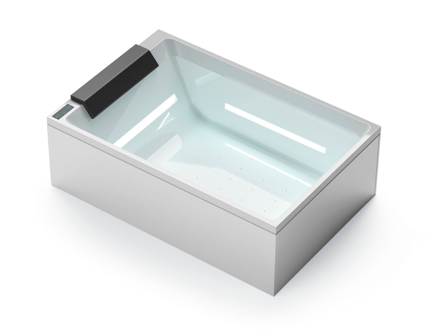 Прямоугольный мини-бассейн с гидромассажем Gruppo Treesse Minipiscine-Ghost ARCH-00118177 - Вид №1