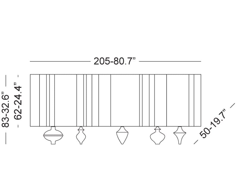 Деревянный сервант Il Pezzo Mancante часть 1 ARCH-00143423 - Вид №7