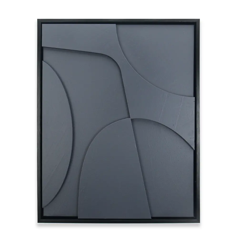 Декоративное панно Абстракция полистирол черный 40x50 см Santreyd STLM-2081557 - Вид №1