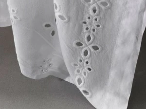 Society Limonta Вышитая льняная простыня Bijou