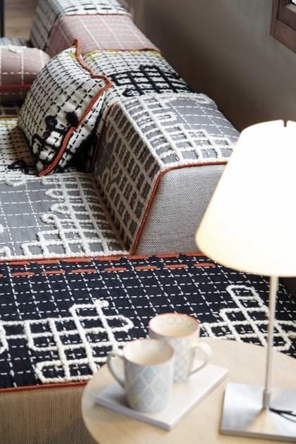 GAN Кресло из модульной ткани с обивкой Bandas sun-id-1357168 - Вид №2