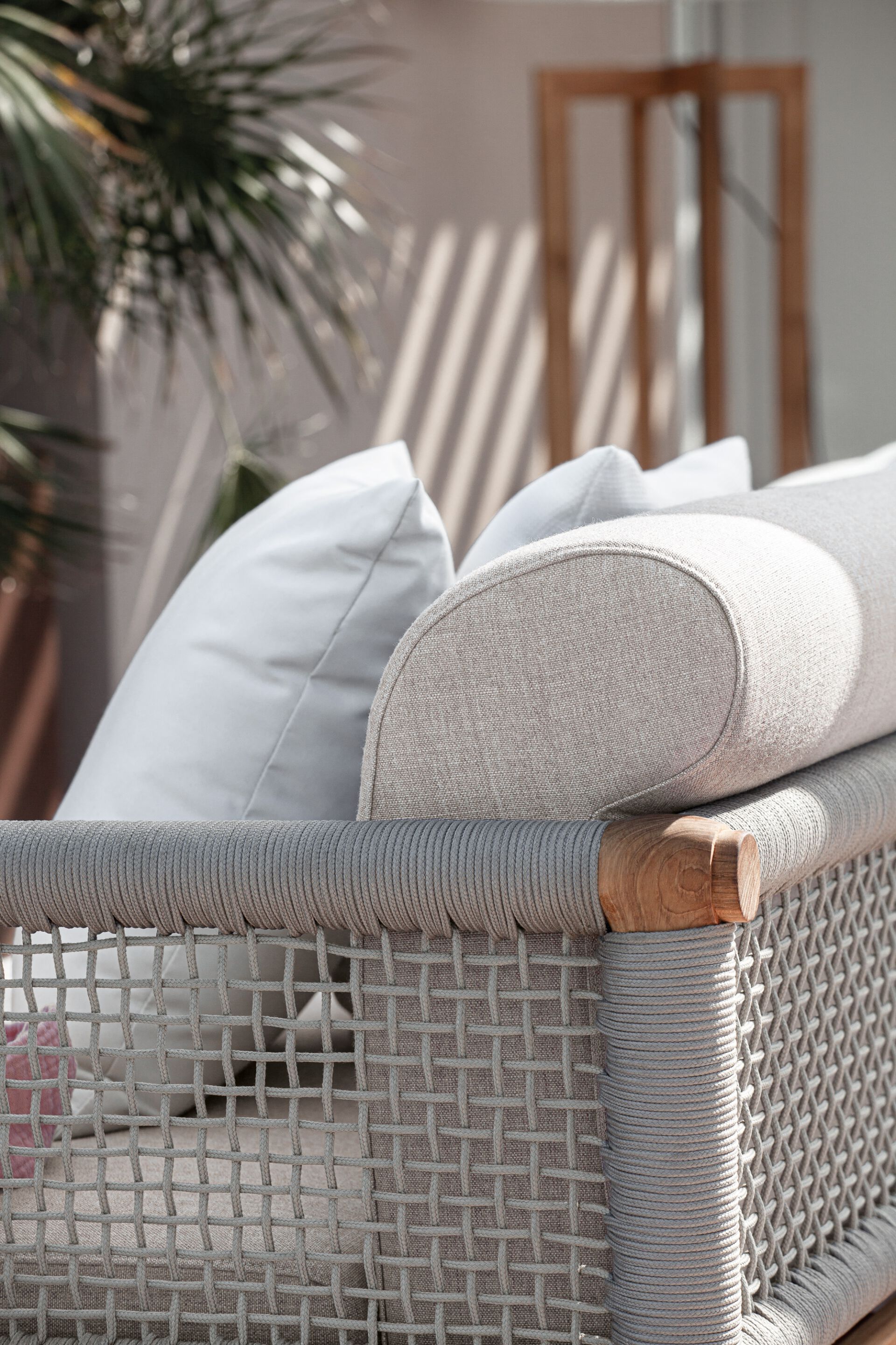 3-местный садовый диван из веревки и ткани Atmosphera Lodge .25 ARCH-00150016 - Вид №1