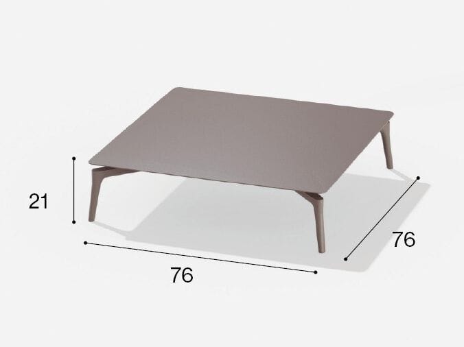 Алюминиевый низкий садовый столик с порошковым покрытием FAST Aikana ARCH-00113639 - Вид №8