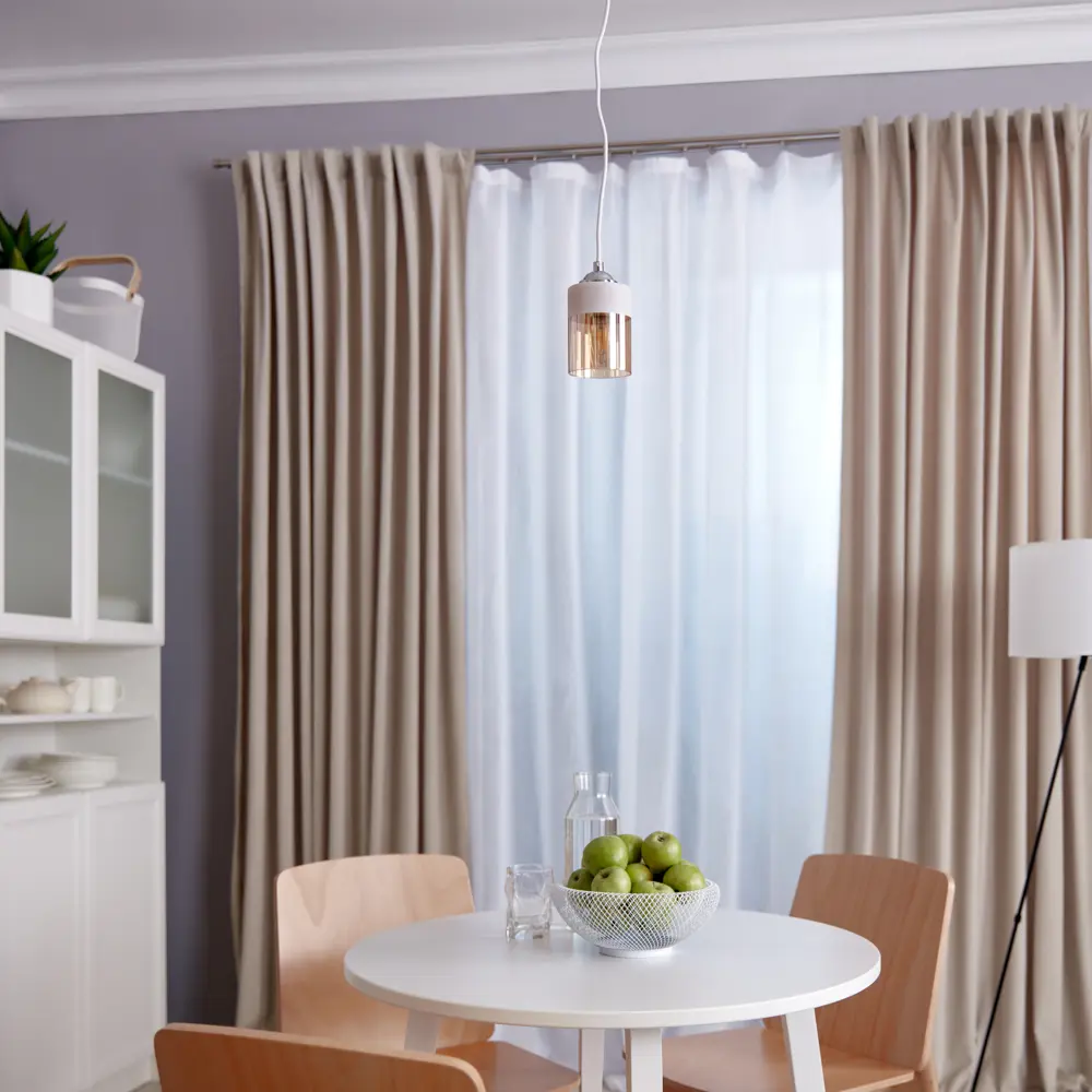 Подвесной светильник INSPIRE Amber с янтарным стеклом 85113383 STLM-0058960 - Вид №8