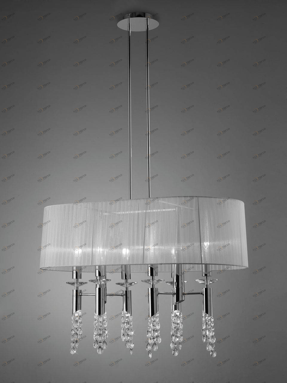 Подвесной светильник Mantra Tiffany 3853 MANTRA ДИЗАЙНЕРСКИЕ, TIFFANY 058138 Белый 