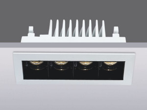 Несколько заливки формы алюминиевый потолочный светильник