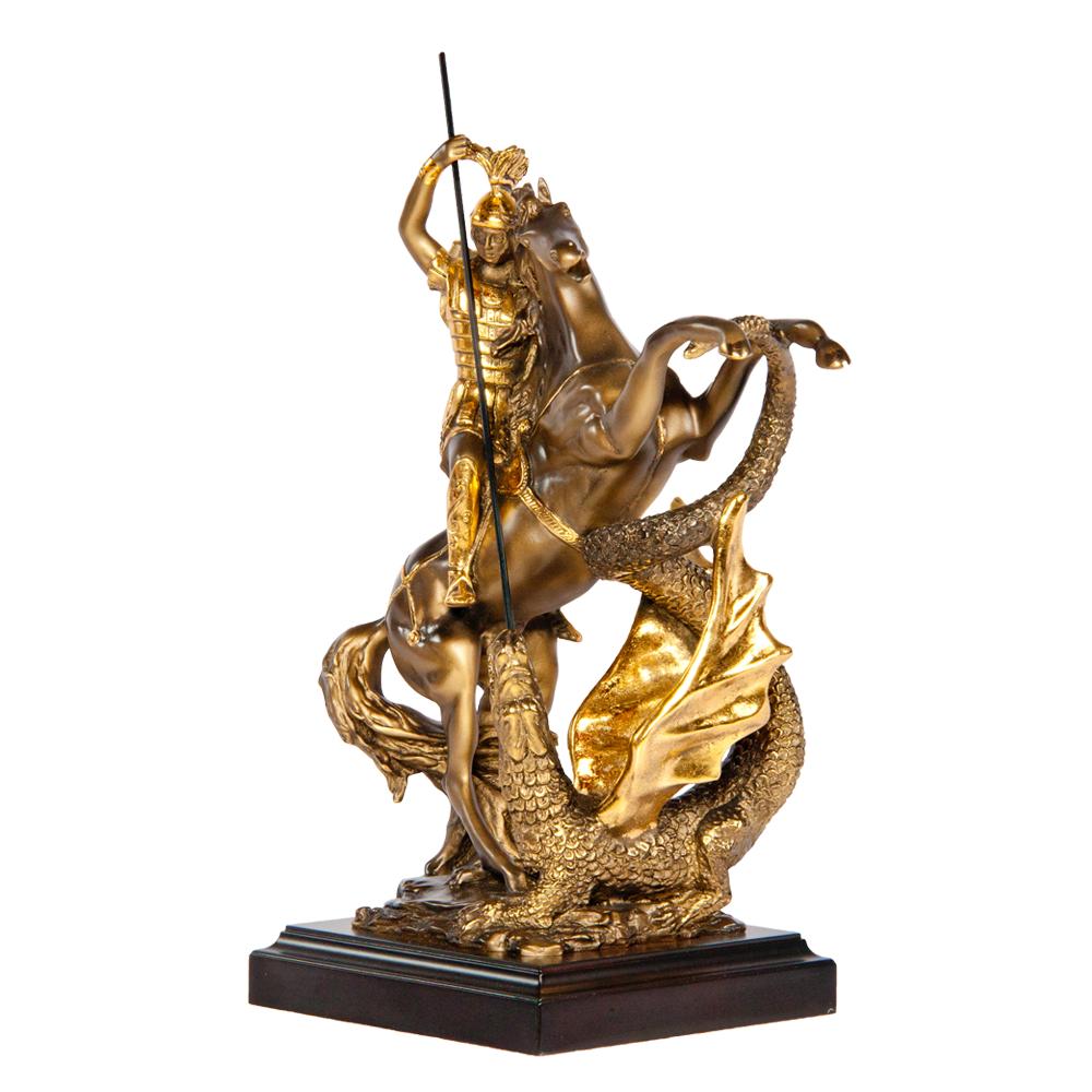 22455 Статуэтка Георгий Победоносец Бронза BOGACHO 4627138187142 - Вид №2