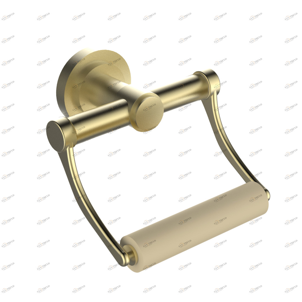 C32-504 C32-504 Настенный держатель для рулонов туалетной бумаги ГЛАДКАЯ ЗВЕЗДА Cristal & Bronze STAR LISSE 