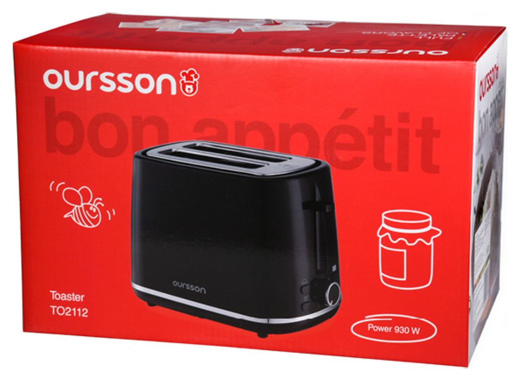 5472020 Тостер Oursson TS2112/ВL черный STDN-0026945 - Вид №5