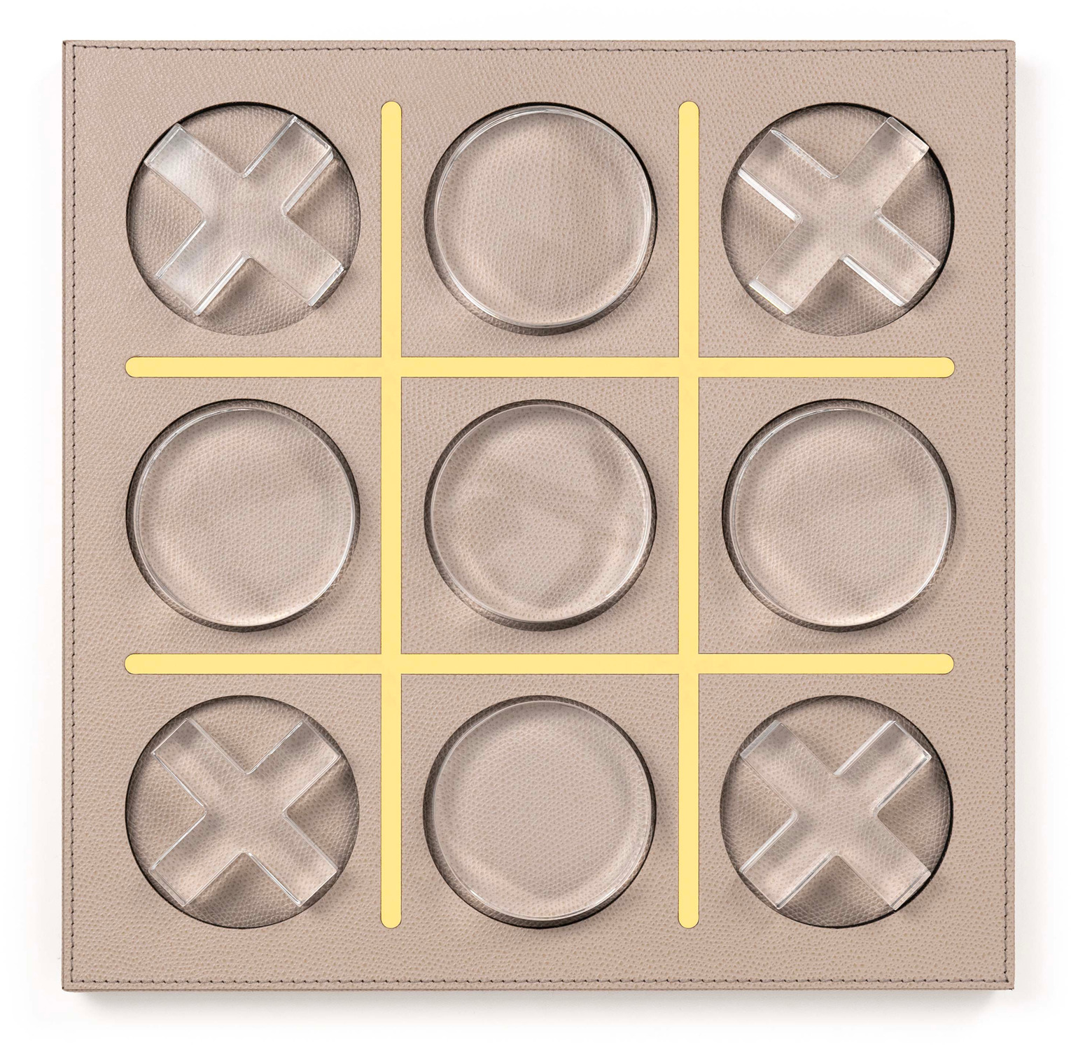 Бостон Трис - 39X39XH2,5 см / зернистая кожа_розовый